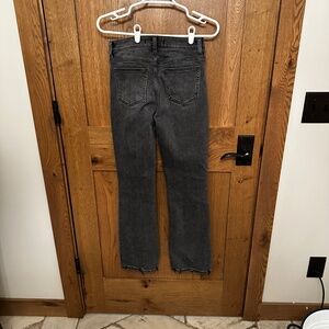 willow & root gray distressed jean